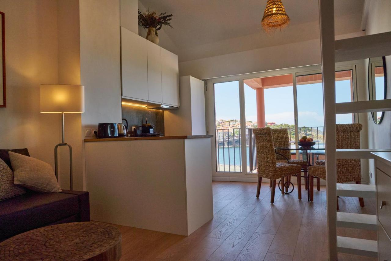 Vue Mer Panoramique Exceptionnelle L T2 Mezzanine Luxueux بانيول سور مير المظهر الخارجي الصورة