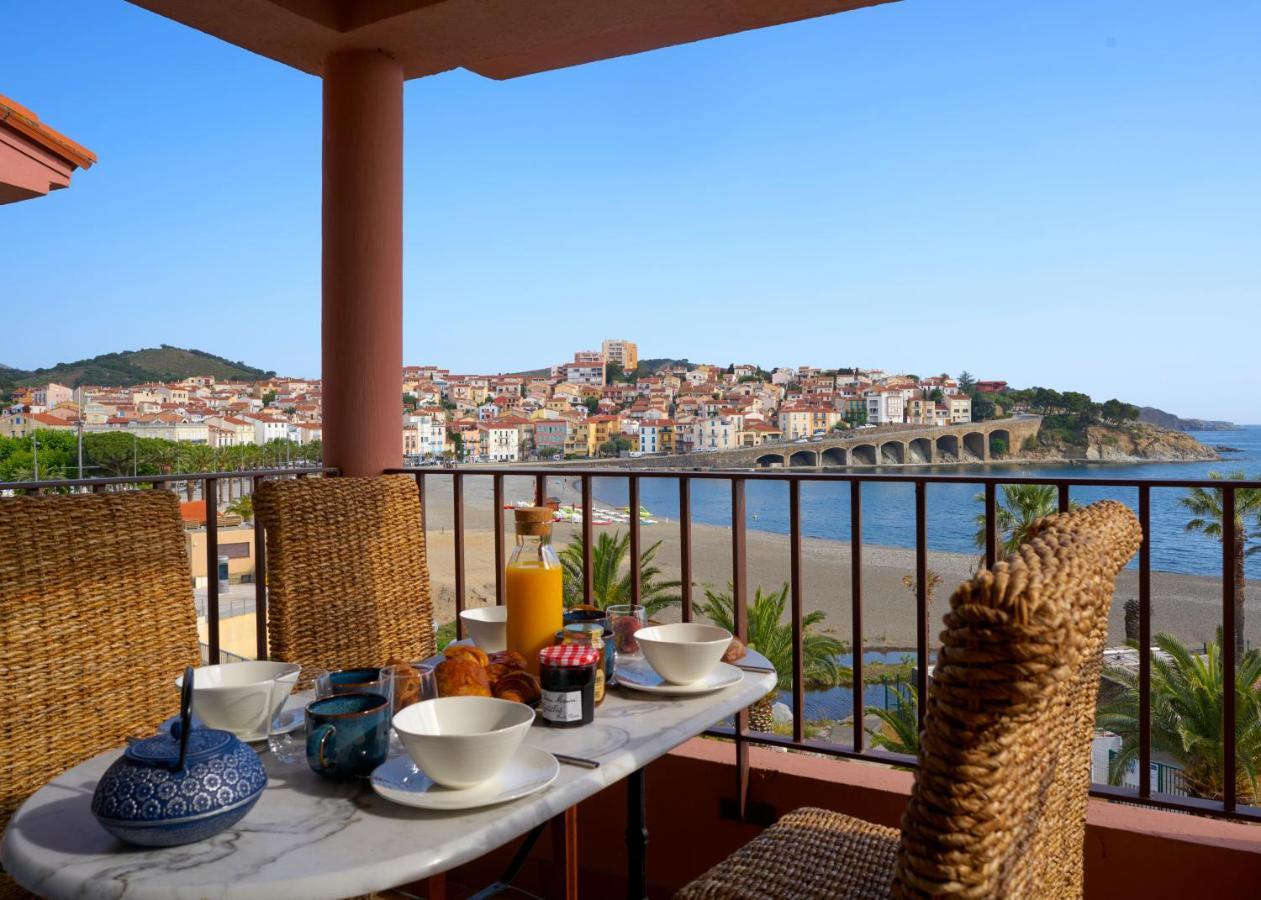 Vue Mer Panoramique Exceptionnelle L T2 Mezzanine Luxueux بانيول سور مير المظهر الخارجي الصورة